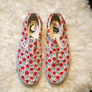 Floral Vans Womens size 12 mens size 10 1/2